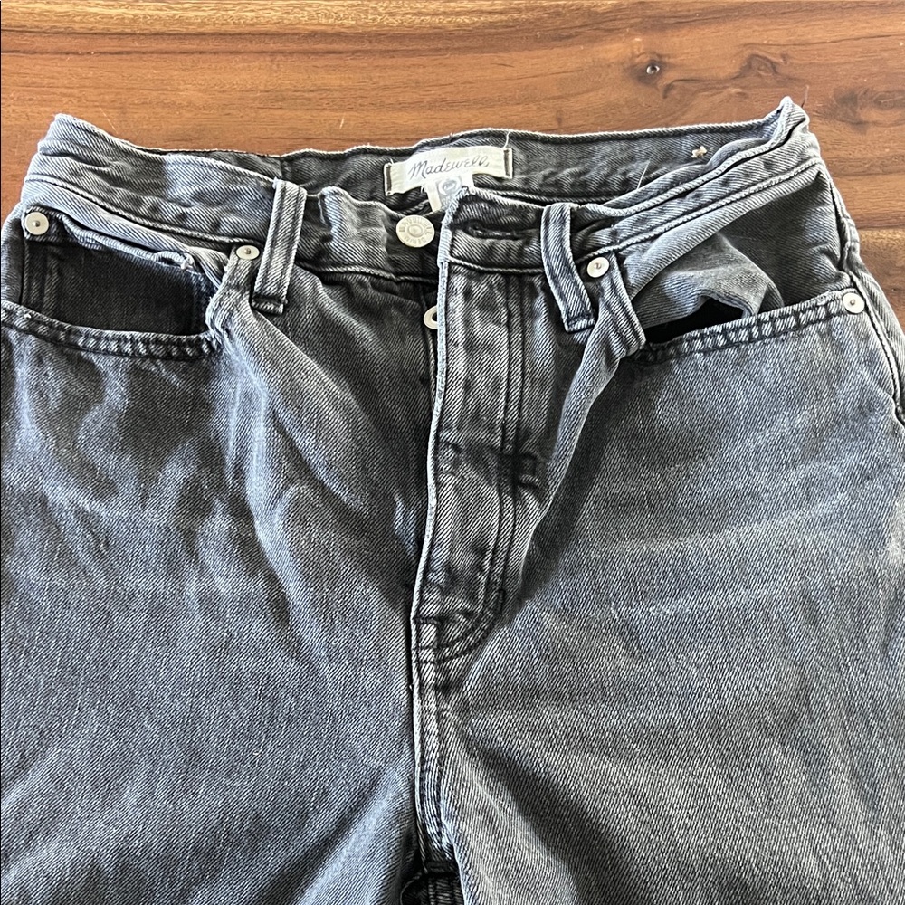 Madewell Ladies Relaxed Black Jeans